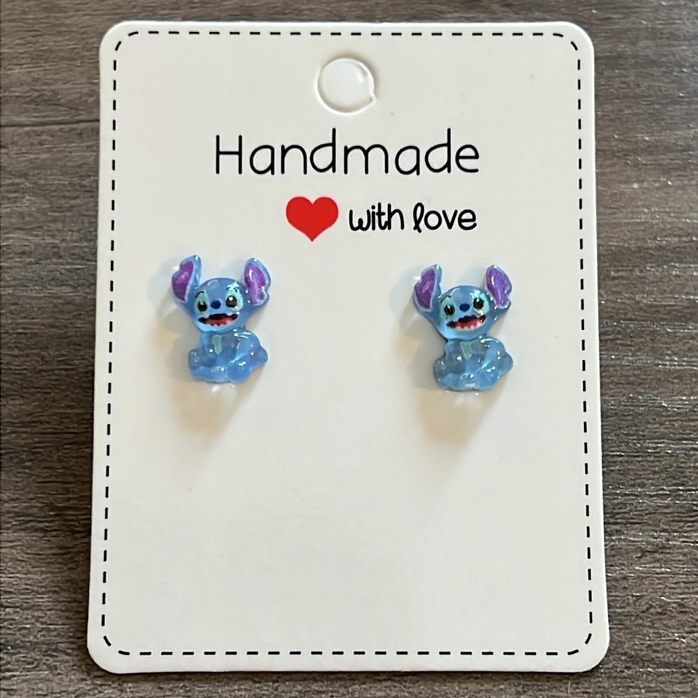 Handmade Stitch earrings